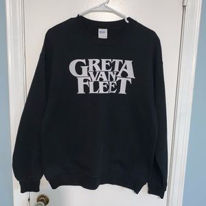 Greta Van Fleet crewneck sweatshirt, size Medium